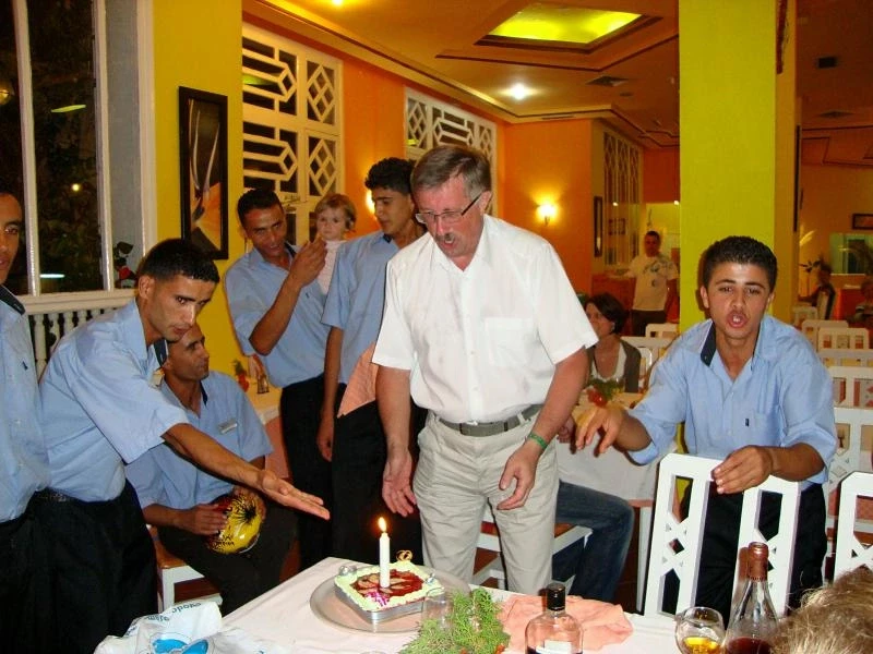 Поздравление от отеля