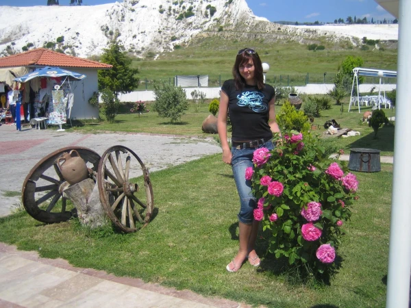 Внизу в Памуккале