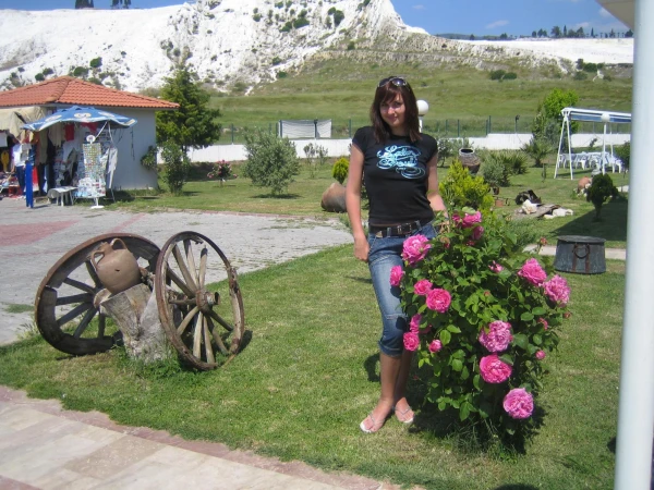 В долине Памуккале