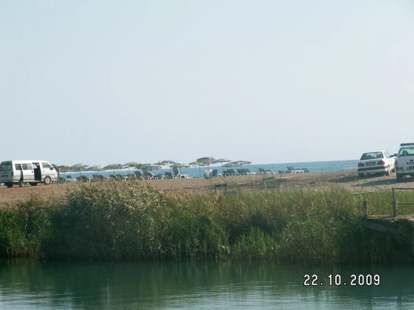Коса между рекой и морем