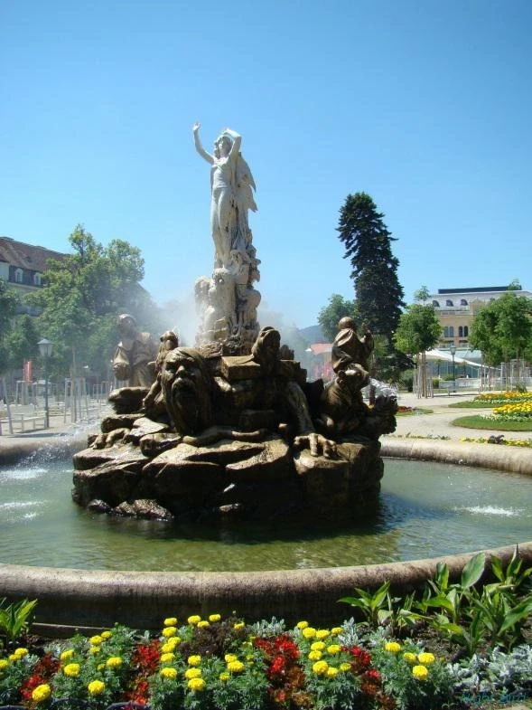 Фонтан Ундина в Курпарке