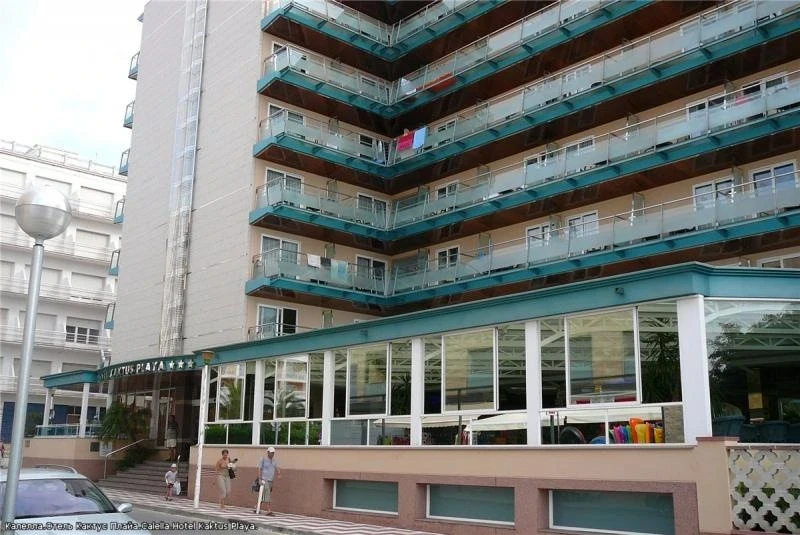 Hotel  KAKTUS PLAYA 3*, Calella.
