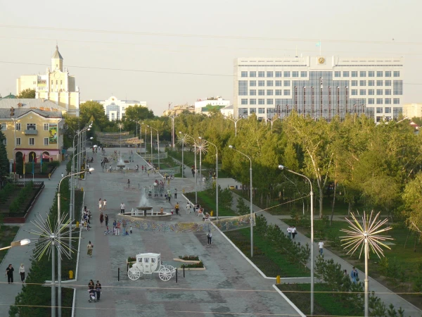 Вид на центр города