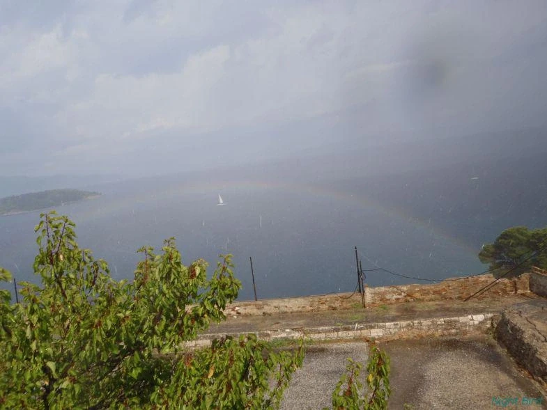 Радуга над морем. Вид из Старой крепости