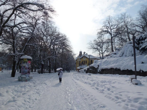 Центр города.