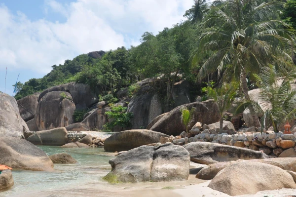 пляж в р-не Samui Yacht Club. Супер!!