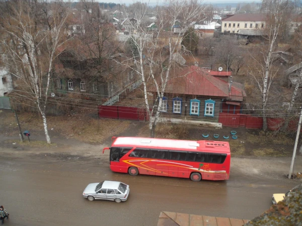В Нерехте с колокольни в музее.