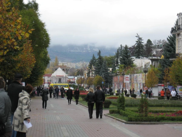 На курортном бульваре