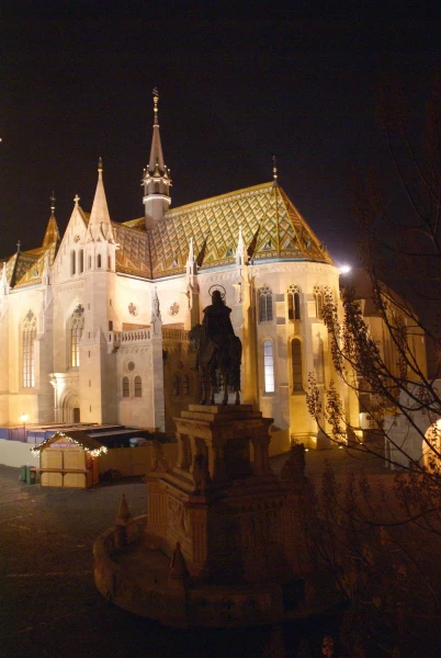 Будайская крепость в ночь на Новый 2012 год