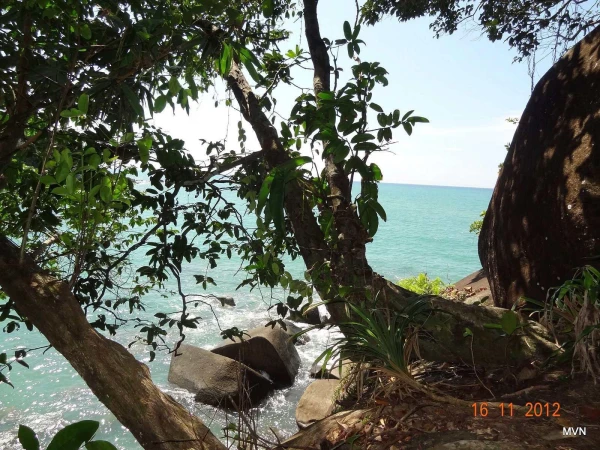 На подходе к пляжу Small Sandy Beach