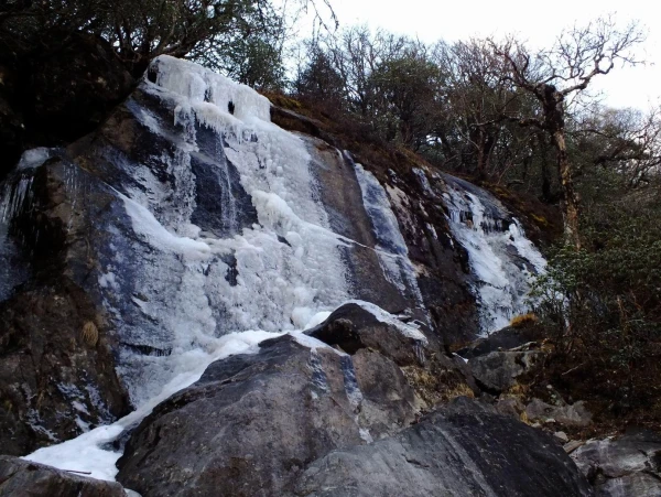 ледяной водопад