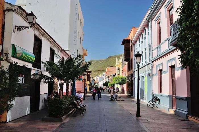 La Gomera.  Сан Себастьян де Ла Гомера 