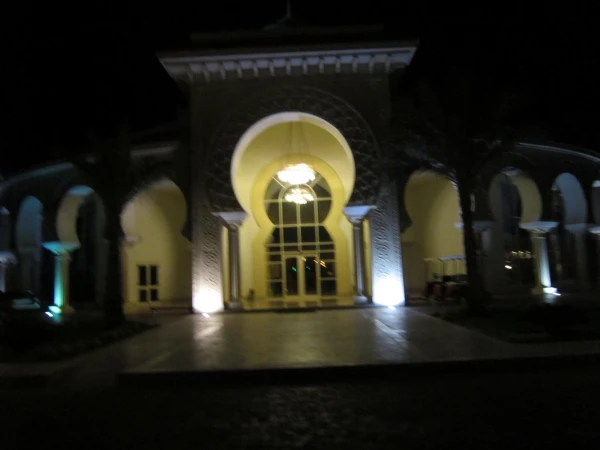 Ночная панорама отеля