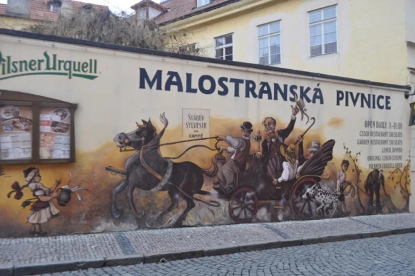 пивнушка в Малой стране
