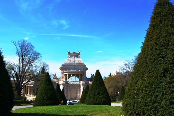 В парке Longchamp