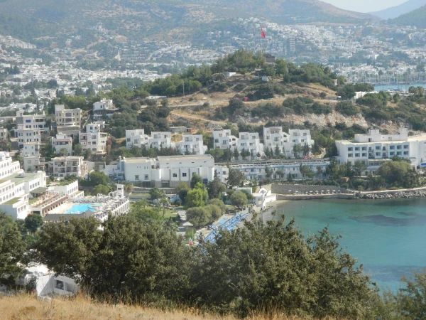 очень красивая панорама на город