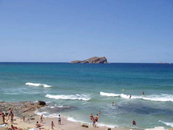 Кала Комте (Cala Comte) пляж. Ибица.