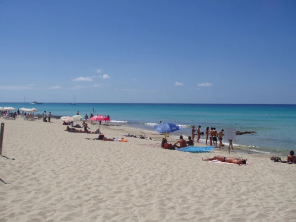 Platja de Migjorn пляж. Форментера
