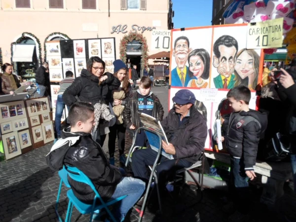 Художники на площади Навона