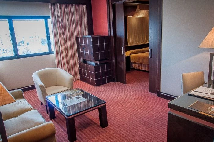 Hotel Cordoba Center. Наш номер. Комната отдыха