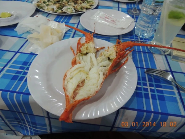 Готовый лобстер