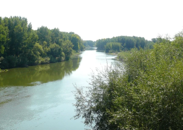 село Кизильское - р.Урал