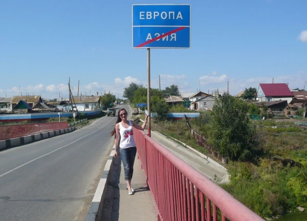 а теперь наоборот! ...и фото на память:) - село Кизильское