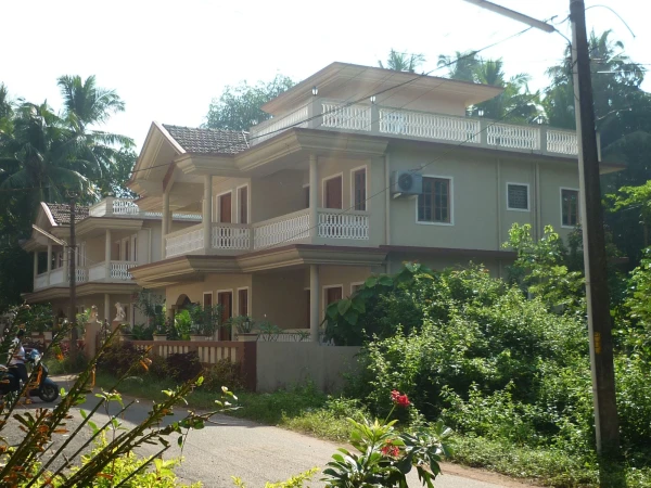 Домик местных жителей