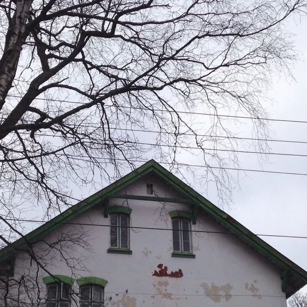 Улыбающийся домик в Светлогорске =)
