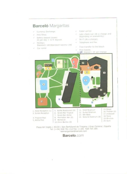 Barcelo Las Margaritas отель категории 4* (о.Гран-Канария).