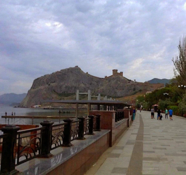 Судак. Набережная