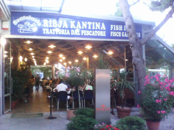 рыбный ресторан Ribja Kantina - Trattoria del Pescatore