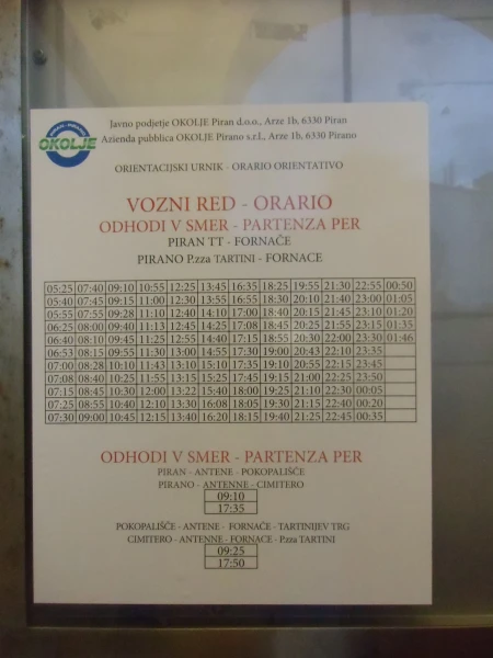 Расписание автобусов