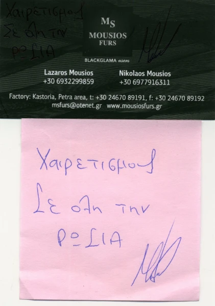 Визитка лазароса