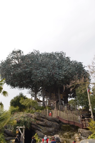 Adventureland. Дерево Робинзона