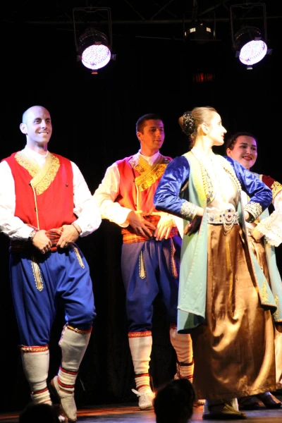 Отель Iberostar Bellevue 4*. Вечернее представление Montenegrin Folklore.