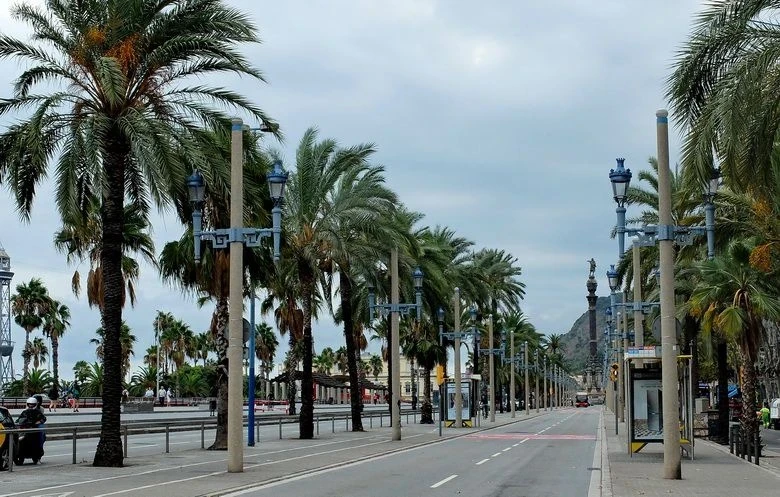 Проспект  Колумба (Passeig de Colom – Пассейч-де-Колом) 
