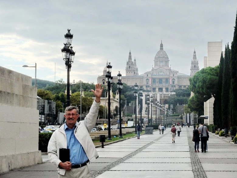 На площади Испании (Plaza de Espana) 