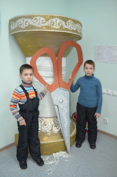 В музее моды Деда Мороза