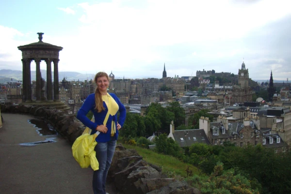 На холме Калтон-хилл (Calton Hill)