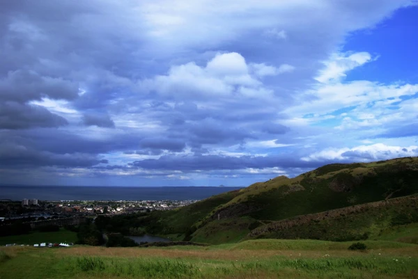 Вид с холма Калтон-хилл
