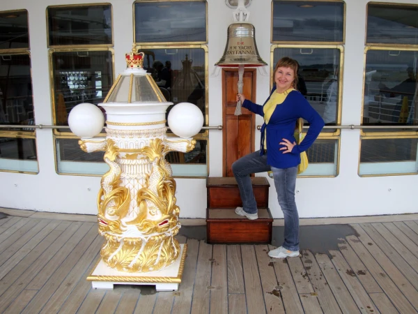 Royal Yacht Britannia. Корабельная рында