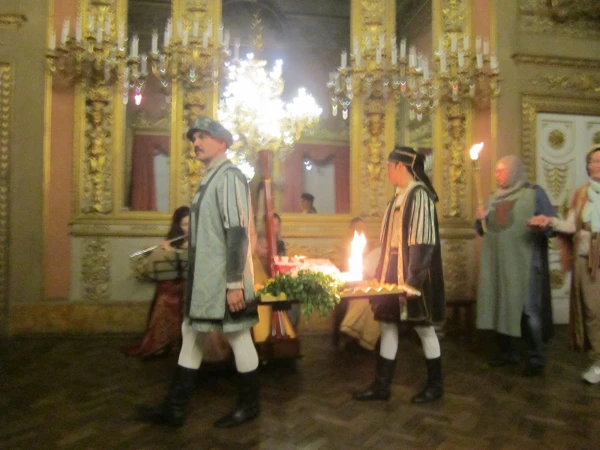 Шоу во дворце Боргезе