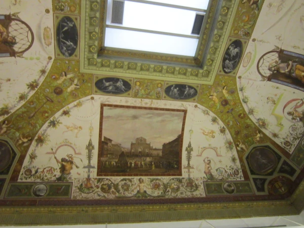 В галерее Уффици