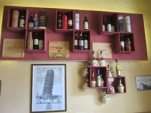 В великолепном ресторанчике "Hosteria da Fermento"