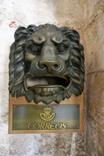 Palacio Real de La Almudaina. Почтовый ящик