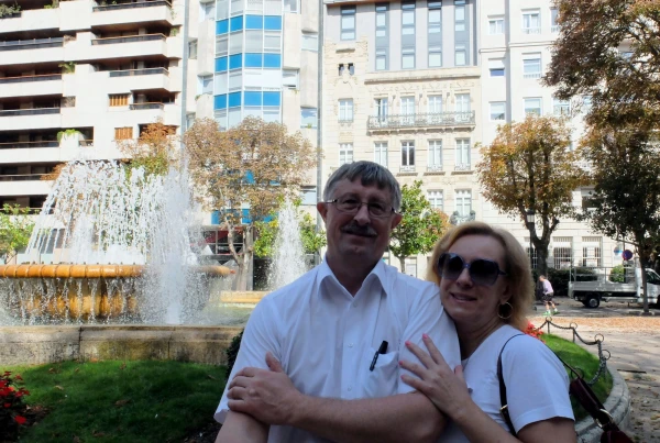 В парке Аламеда (Parque de A Alameda)  