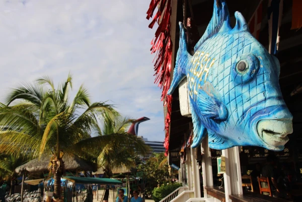 Круизный центр Mahogany Bay. 