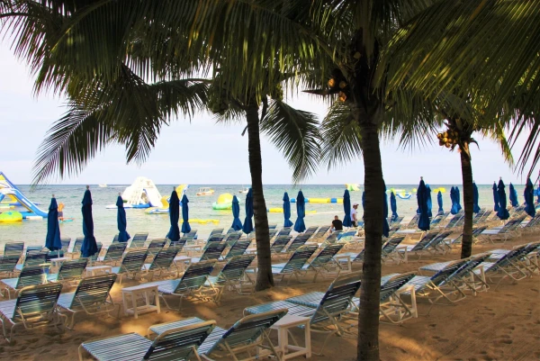 Косумель. Пляжный клуб Paradise Beach.