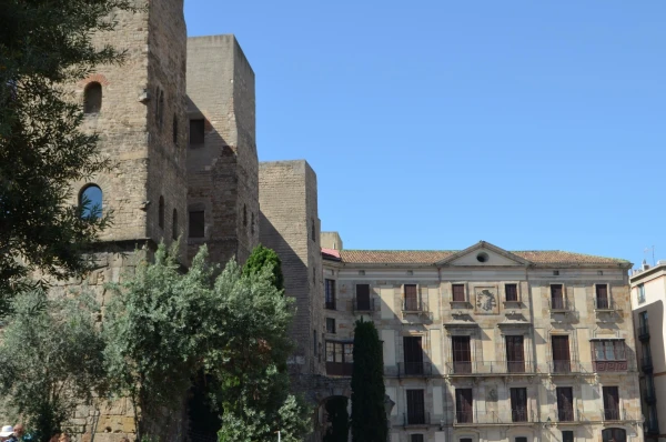 На площади Пла де ла Сео (Pla de la Seu)